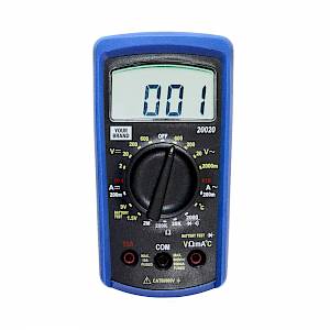 Digital multimeter manual range